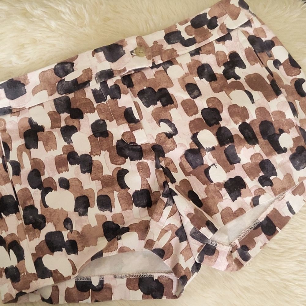 J. Crew Multicolor Patterned Women Shorts